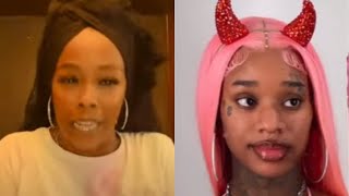 Khia RESPONDS TO SEXYY RED And Shows No Mercy [upl. by Paradies369]