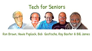 Tech for Senior Live January 25 2024 [upl. by Guinna]