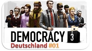 Democracy 3 01  Die Amtsperiode beginnt HD  Lets Play Democracy 3 [upl. by Ssac33]