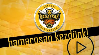 Darazsak SportakadémiaA – Csata DSE Junior [upl. by Eicul]