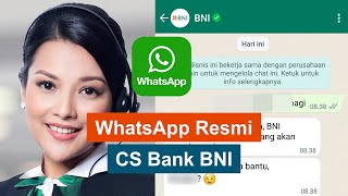 ✅ Nomor WhatsApp Resmi CS Bank BNI [upl. by Maxia]