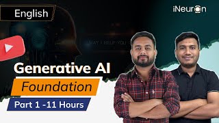 Generative AI Foundations Full Course Part 1 iNeuroniNtelligence [upl. by Einallem]