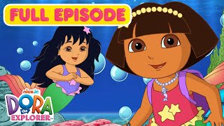 FULL EPISODE Doras Rescue in Mermaid Kingdom 🧜‍♀️ w Maribel the Mermaid  Dora the Explorer [upl. by Harimas618]