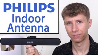 Philips Amplified Indoor HD Digital TV Antenna Review [upl. by Prospero]