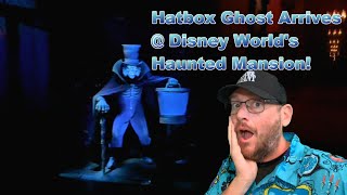 The Hatbox Ghost has Arrived at Disney Worlds Haunted Mansion Full Ride POV [upl. by Ulphiah]