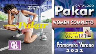 CATÁLOGO PAKAR WOMEN PRIMAVERA VERANO 2022 [upl. by Erdnassak]