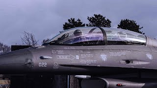 Ukrainian 🇺🇦 top guns train with NATO F16 fighter jets in Denmark 🇩🇰 [upl. by Ryley380]