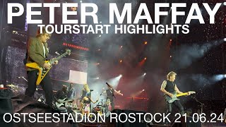 Peter Maffay amp Band  Tourstart  Ostseestadion Rostock 210624 [upl. by Kelsi394]