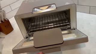 BALMUDA The Toaster Steam Oven Toaster Sandwich Bread Artisan Bread Pizza Pastry Oven [upl. by Eelamme]