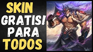 SKIN GRATIS que Recibiremos SOLO POR JUGAR  Tryndamere Victorioso  League of legends [upl. by Elumas]