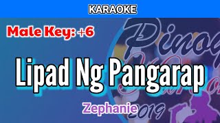 Lipad Ng Pangarap by Zephanie Karaoke  Male Key  6 [upl. by Kcirdes]