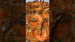 day 620 min meals  spicy buttered prawns pasta [upl. by Okiman]