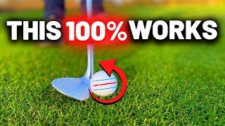 This SUPER SIMPLE drill will 100 help you to SPIN CHIP SHOTS [upl. by Valentijn358]