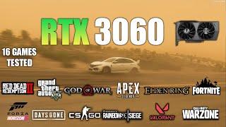 RTX 3060  Test in 16 Games in 2022  RTX 3060 12GB Gaming test [upl. by Dulciana418]