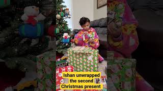 Ishan unwrapped the second Christmas present received from his best friend [upl. by Godber]