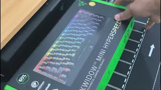 Keyboard Blackwidow V3 Mini Hyperspeed [upl. by Pulchi749]