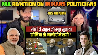 PM MODI TROLL RAHUL GANDHI IN LOK SABHA  PAKISTANI HILARIOUS REACTION ON PM MODI [upl. by Anuahsed]