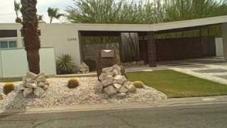 Racquet Club Estates wwwMidCenturyModernPScom Palm Springs CA [upl. by Goodson]