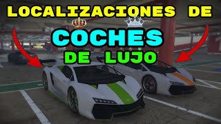 TOP 3 LOCALIZACIONES DE COCHES DE LUJO ZENTORNO ADDER Y TURISMO R EN GTA MODO HISTORIA [upl. by Yaeger464]