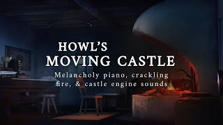 Dreamy Night in Howls Moving Castle Studio Ghibli ASMR Ambience [upl. by Hanaj]