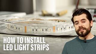 How to Install LED Light Strips [upl. by Tammi895]