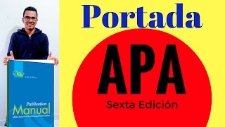 Cómo hacer una PORTADA en Normas APA 2019 [upl. by Arbas]