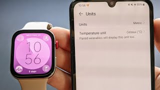 Change Units On Huawei Watch Fit 3  Miles Km Meters Feet kg Lbs  Celsius amp Fahrenheit [upl. by Curnin790]