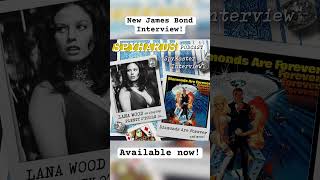 Lana Wood Interview available now as we talk James Bond and beyond jamesbond interview lanawood [upl. by Nosemyaj]