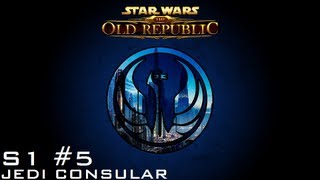 Star Wars The Old Republic  JEDI CONSULAR Level 7  S1 Episode 5 Newbies Everywhere [upl. by Lleihsad519]