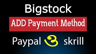 How to add paymants method Bigstockphoto contibutorwithdraw money from bigstockphototax center [upl. by Sulecram447]