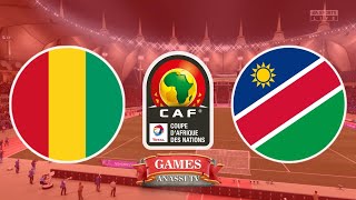 Guinea vs Gambia  CAN Africa Cup Of Nations Final 2024  eFootball PES Gameplay PC HD [upl. by Casady]