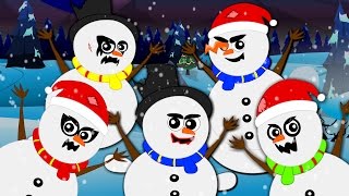 Five Little snowman  Xmas  Christmas Songs  Christmas Carol [upl. by Oilenroc]