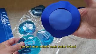 Flexible Samply Gel Ice Packs  Unboxing amp Tips [upl. by Attemaj]