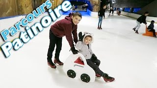 VLOG  PARCOURS FUN à la PATINOIRE [upl. by Elleraj]