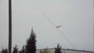 B1B Lancer barrel rolls near my house [upl. by Bertila422]