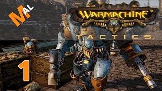 Warmachine Tactics Intro  Review  Lets Play Part 1 [upl. by Hellman]