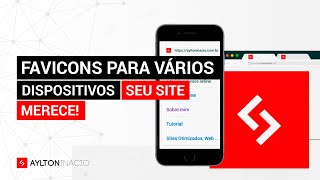 Como colocar favicons no seu site [upl. by Enovad]