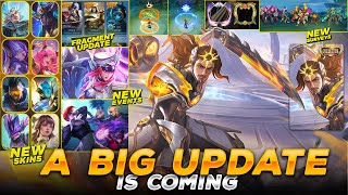 A BIG UPDATE IS COMING  FRAGMENT SHOP UPDATE  LAPU LAPU COLLECTOR  NEW LEGEND SKINS amp MORE [upl. by Atinaj]