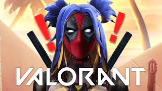 DEADPOOL VOICE TROLLING ON VALORANT  EPISODE 8 ALCOHOLIC FATHER [upl. by Qidas]