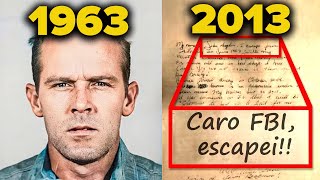 Fugitivo de Alcatraz envia carta ao FBI 50 anos depois [upl. by Airbmak]