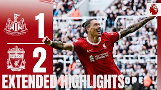 EXTENDED HIGHLIGHTS Newcastle Utd 12 Liverpool  TWO DARWIN NUNEZ GOALS in dramatic comeback [upl. by Adne373]