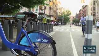 How To Use NYCs BikeSharing Program And Not Hurt Yourself [upl. by Eelessej264]