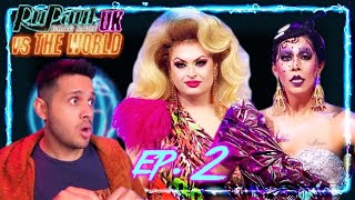 Rupauls Drag Race UK VS The World Ep 2 RUCAP 🌎  Gerudito [upl. by Tloh]