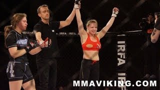 Lina Eklund Versus Sylwia Juskiewicz at IRFA 4  MMAVikingcom [upl. by Markson]