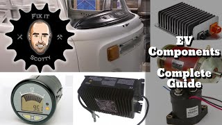 VW Bus Electric Conversion Part 3 EV Wiring Schematic and Component Buying  A Complete Guide [upl. by Wehrle]