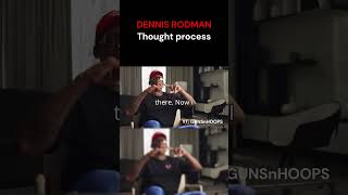 Inside The Mind 🧠 with Dennis Rodman 🏀 shorts nba dennisrodman [upl. by Nnylassej]