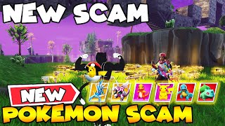 NEW Pokemon SCAM in Fortnite Unlocked 😱💯 Scammer Gets Scammed Fortnite Save The World [upl. by Ahtis555]