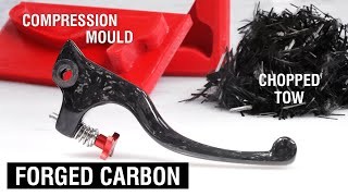 Make Forged Carbon Fibre Parts Using Compression Moulding [upl. by Naillimixam593]