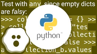 Pythonic way to check empty dictionary and empty values [upl. by Htebasile]