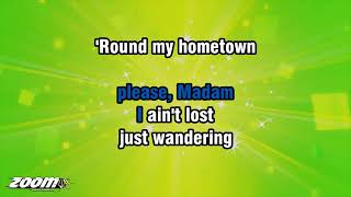 Adele  Hometown Glory With Full Intro  Karaoke Version from Zoom Karaoke [upl. by Vogel]